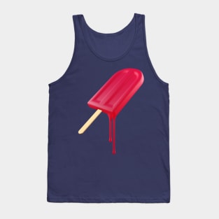Red Cherry Popsicle. Tank Top